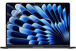 Arisase Protector de pantalla transparente HD para MacBook Air 2023 de 15.3" con chip M2 (modelo: A2941), antihuellas y resistente a los arañazos, accesorio protector para portátil (paquete de 2)
