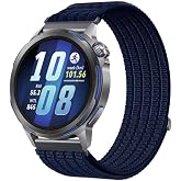 Rongep [Cloud-Feel] Huawei ile Uyumlu 22mm Kordon GT6/GT6 Pro/GT Runner 2/GT5/GT5 Pro/GT4/GT3/GT3 Pro 46mm i&ccedil;in Naylon Dokuma