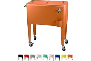KAILUA COOLER SERVE COOL DRINKS Kailua Cooler - Frigorifero per bevande - scatola di raffreddamento - Box Frigo - Frigo Portatile - Carrello Portabevande - Carrello Mobile Bar - refrigerator