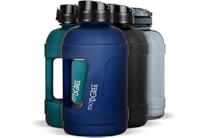 720°DGREE Butelka na wodę "uberBottle" + sitko do owoców - 350 ml, 500 ml, 650 ml, 1l, 1,5 l, 2 l, nie zawiera BPA, wodoodporna, szczelna, wielokrotnego użytku, lekka, idealna do szkoły, sportu,