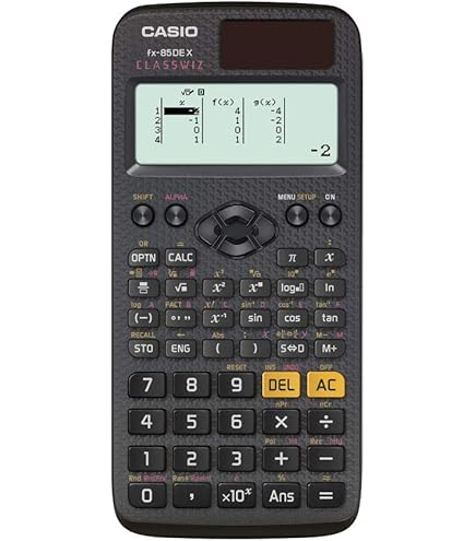 Calculatrice Casio FX Junior Plus Avec Coque, Scolaire, 2 Lignes, Pile, Ouvert Mais Jamais Servie