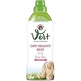 Chanteclair Vert - Ecodetergente Capi Delicati Bebè, Talco, 750 ml, 1 pezzo