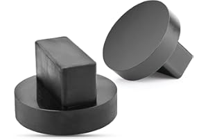 Mbsomnus 2 Stück Wagenheber Gummiauflage 68mm Universal Gummiauflage Wagenheber Jack Pad Adapter Kompatibel für Mercedes BMW Benz Audi Wagenheber Adapter für Hebebühnen Wagen