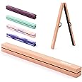 ZELUS 7 ft. 210cm Foldable Gymnastics Balance Beam, with Carry Handles Anti-Slip Base, for Gym Training Fitness Children Adults