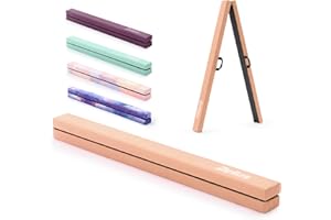 ZELUS Poutre de Gymnastique Pliable 240cm/270cm Poutre de Gym Pliante Poutre d'Équilibre Antidérapant Transportable pour Enfants Filles Gymnastes