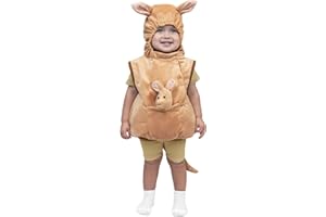 Dress Up America Kangaroo Costume for Babies - Animal Kangaroo Romper for Infants