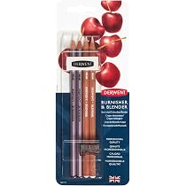 Derwent Inktense Bleistift – Farbe: Gebranntes Orange, Wasserlösliche Tintenminen, Für Intensive Farben & Tuscheähnliche Effekte