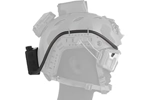 ASUSPORACE Defog Fan for Goggles with Adjustable Knob, Turbo Button, Hook Loop Patch, Magnetic Snap. Mask Cooling Lenses Anti-Fog Fan Goggles Defogger Runs 6-10H for Airsoft, Work, Cycling, Winter Sports.