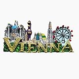 MUYU Magnet 3D Princess Sissy Vienna Austria Aimant de Réfrigérateur