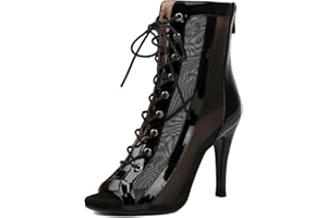 Ceciloroda Fashion Dance Shoes Heeled for Women Heel Height 2.75' / 3.94' / 4.33'