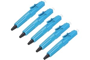 QUARKZMAN Lc Upc snabb fiberoptisk kontakt, snabb Lc enkelfiberkabel snabb kontakt, Catv-nätadapter, 5-pack