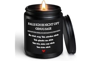 ‎MRSSBEA Valentinstag Jahrestag Geschenk für Sie Ihn Geburtstagsgeschenke für Sie Ihn Freundin Freund Duftkerze Liebes Geschenke Geburtstag Weihnachtstag Geschenk für Sie Ihn Ehefrau Ehemann