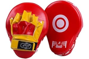 YOUSHANG Célibataire Pao Boxe | Pattes d'ours de Boxe | Gant mitaine Target | Mitaines Focus | Tampons de poinçonnage | Formation de Muay Thai Taekwondo Sanda Fight