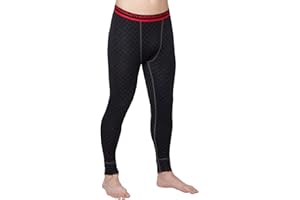 Thermowave Xtreme bielizna męska z merynosów, długie kalesony męskie, bielizna termiczna, 220 g/m², miękka, lekka, do jazdy na nartach, snowboardzie, wyposażenie zimowe, szeroki pas, rozmiary S-3XL