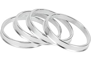 INFINAUTO Hub Centric Rings, 66.1mm ID to 73.1mm OD Vehicle Wheel Hubrings Aluminum Alloy, 4 Pcs
