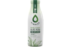 Simplee Aloe ® - Aloe Vera Juice 1 Litre - Natural, Organic & Cold Pressed