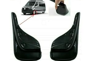 ARIX Ducato Mud Flaps Black Front Left and Right Set of 2