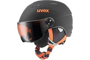 uvex Junior Visor Pro - Casque de Ski pour Enfants - avec Visière