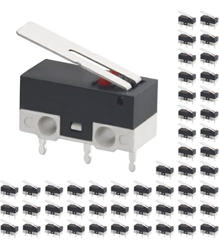Produktbild von Uxcell TM-1703 Mikro-Schalter-Schraubklemmen Für Lange Scharniere Mit