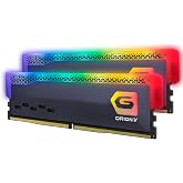 GEIL ORION V RGB GAVSG532GB5600C38ADC 32GB (2x16GB) DDR5 5600MHz CL38, XMP 3.0, On-Die ECC & PMIC, RGB Aydınlatma, Al&uuml;minyum 