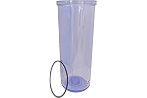 AQUAWATER - 104209 - Bol et joint filtre 9''3/4 - Pièce détachée pour filtre 9"3/4 - Pour filtres standards 9"3/4-0.46 kg