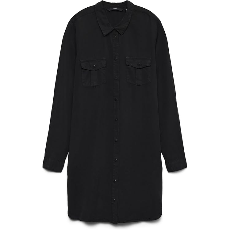 VMJENNIE SS SHORT DENIM DRESS MIX N