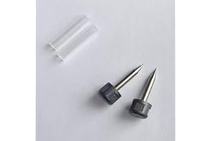 BQingWay 1pair for ELCT2-12 Electrodos Electrodos for Fujikura FSM-11S / 12S-FSM / 11R / 12R / 21S de Fibra óptica encoladora de la fusión de Varillas