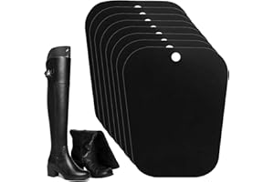 COMIOKE Stivali Supporti, 8PCSInserti a Forma di Stivali, Stivali Supporti Inserti di Forma Alto, Supporto Alto per Stivali per Donne e Uomini, Inserti Sagomati per Stivali, Shaper Stivali in Plastica