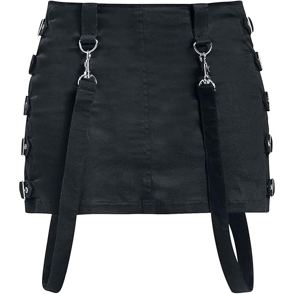 Gothicana by EMP Vrouwen Zwarte hot pants van imitatieleer