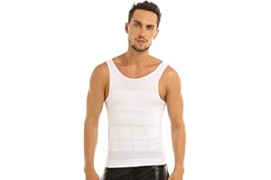 Alvivi Maillot De Corps Homme Débardeur Invisible T-Shirt sans Manches Top Gilet De Sport Musculation Haut Veste M-XXL