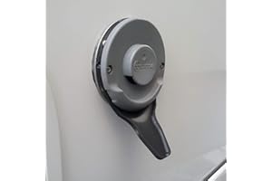 MaJoCompTec DRIPGUIDE odpływ wody kondensacyjnej, odpływ do pokrywy kominka, akcesoria do kominka, na komin z ogrzewaniem do przyczep kempingowych (czarny, DRIPGUIDE Truma XL)