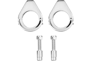 Motorcykelgaffelklämma Blinkersklämmor, aluminium Blinkersindikator Flytta gaffelklämmafäste 41mm gaffel