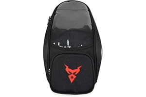 Alacritua - Borsa da serbatoio per moto con schermo touch screen, impermeabile, per moto, con forte magnetico, universale