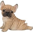 Pacific Giftware Realistic Animal French Bulldog Puppy Collectible Home Decor Figurine