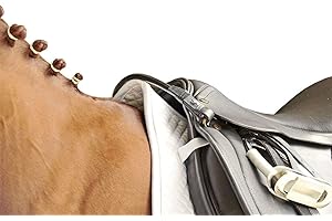 HKM 1889 Sangle de Selle en Cuir de Vache Noir