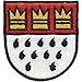 Produktbild AUFNÄHER - Wappen - KÖLN - 00442b - Gr. ca. 8 x 8,5 cm - Patches Stick Applikation