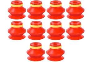 Silicone Vacuum Suction Cup för VB20 Robot 10 st | Passar VB20, stark sugkraft, silikonmaterial, röd färg, förpackning med 10