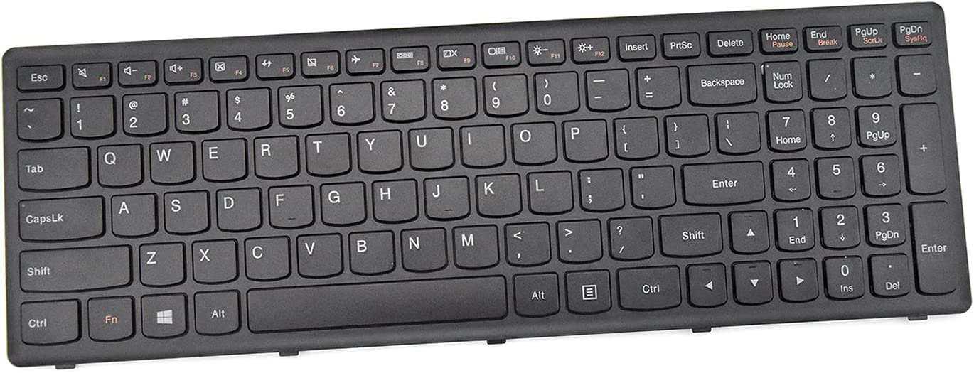 Wefly Laptop Keyboard Compatible for Lenovo IdeaPad G500S G505S S500 S510 S510P Series P/N-: MP-12U73US-686