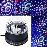 Hotrose RGB Crystal LED Magic Ball Projector Stage Effect Light for DJ Disco Club Party