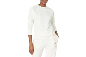 Amazon Essentials Felpa Girocollo A Maniche Lunghe dalla vestibilità Comoda (Disponibile in Taglie Forti) Donna