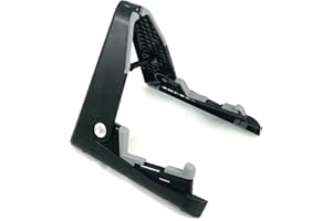 ROCKJAM Martin Smith AGS-02 - Supporto pieghevole portatile per chitarre classiche, acustiche ed elettriche, Nero