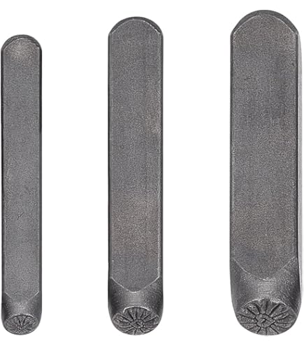 Splenor Tools Set Fustelle Per Gioielli – Blocco Per Punzonatura Con 24 Punzoni Da 2.5 A 25 Mm – Acciaio Trattato Con Base Antivibrazione