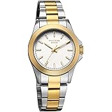 Sonata Poze 8 Quartz Analog with White Dial IPS+IPG Stainless Steel Strap Watch for Men - SP70105BM01W: 