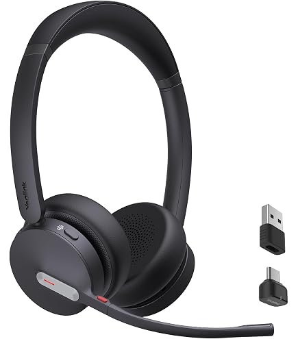 Cisco Headset 730 Kabellos (Dual-On-Ear) - Bluetooth, Mit ANC, 20h Sprechzeit, USB-Adapter, 1 Jahr Garantie