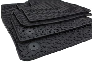 AONELAS Kfzpremiumteile24 Gummimatten Kompatibel mit Polo (AW) Ibiza (6F) Arona ab 10/2017 Premium Fußmatten Allwetter Schwarz 4-teilig