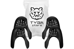 TYGA STORE Lot de 2 paires de protections de chaussures universelles pour homme et femme - les plis d'orteils contre les plis de chaussures - Pour homme et femme - Convient aux tailles 35-46