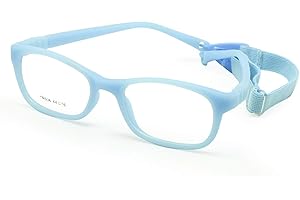 EnzoDate Flexible Kinder Brillen Rahmen Größe 44/16 TR90 Kinder Gläser, keine Schraube, Unzerbrechlich Safe Light Boys Mädchen Optische Brillen