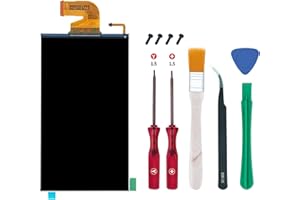 Wigearss Écran LCD de Remplacement et Kit d'outils de Reparation pour Nintendo Switch(Pas pour Switch 2).
