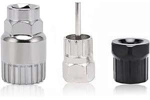 BOBISHE Extractor Bielas Bicicleta, Extractor de Casette de Bici Extractor de piñon unior para Shimano, 20 Dientes Extractor de manivela de Bicicleta, 12 Dientes Herramienta de Extracción para Cassette