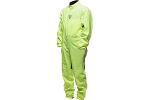 Dainese Unisex Ultralight Rain Suit Faltbarer Regenanzug für Motorradfahrer, wasserdicht und winddicht (1er Pack)